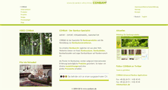 Desktop Screenshot of conbam.de