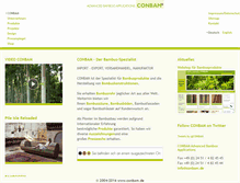 Tablet Screenshot of conbam.de